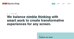 Desktop Screenshot of electricpulp.com